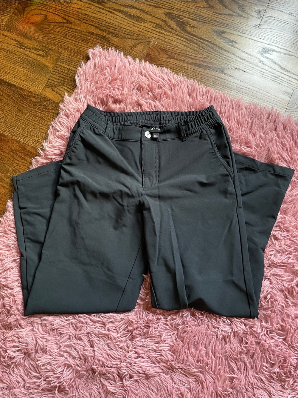 Boys' Pull-On Black Pants